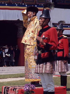 Chogyal's last Salute