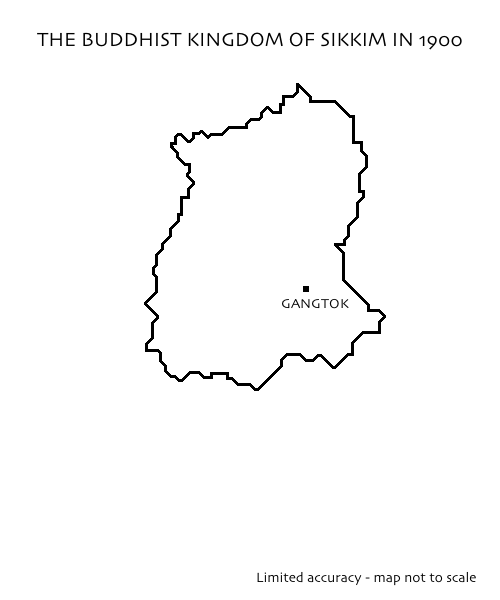 The Buddhist Kingdom of Sikkim in 1900